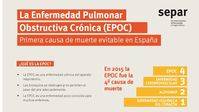 La EPOC se mantiene como la cuarta causa de muerte en España