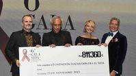 La 7ª edición de la Gala Sida recauda en Madrid más de un millón de euros