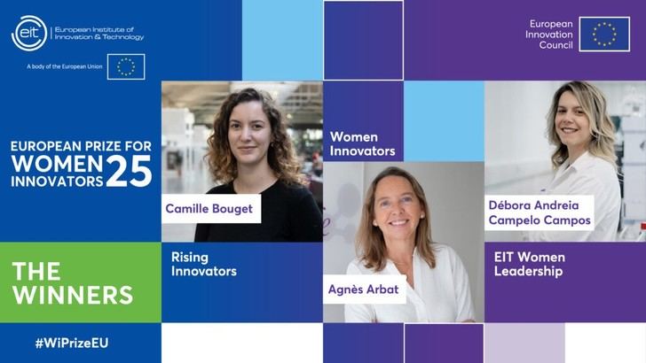 Premiados del Premio Europeo a Mujeres Innovadoras 2025 destacan logros en innovación y diversidad