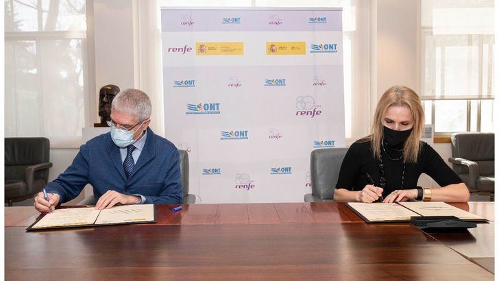 La ONT y Renfe renuevan su colaboración para el traslado de órganos en AVE