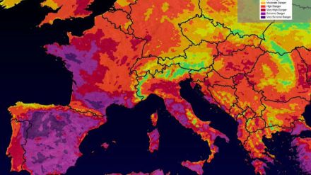 Un mundo que se calienta por el cambio climático