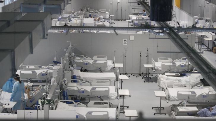 El Hospital Zendal de Madrid, 'cada vez más lleno y sin enfermeras'