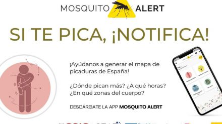 Sanidad impulsa la app Mosquito Alert como herramienta de vigilancia