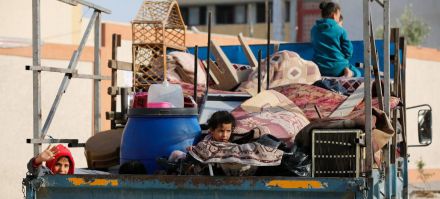 Gaza: Los desplazados de Rafah suman ya 800.000 personas