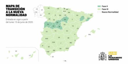 ¿En qué fase estará mi provincia a partir del próximo lunes?