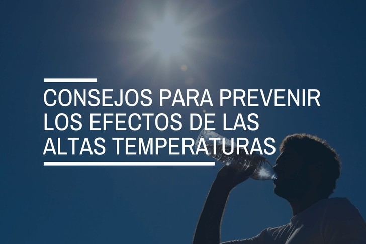 Consejos para protegerse del calor extremo y cuidar la salud