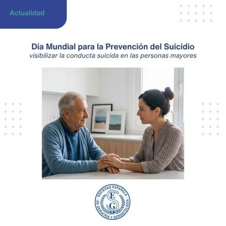 Concienciación sobre el suicidio en personas mayores en su día mundial
