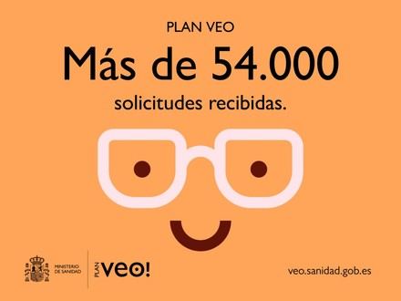 Más de 54,000 solicitudes al Plan Veo para ayudas visuales infantiles