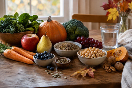 Qué comer en otoño: los alimentos que ayudan a cuidar las defensas, combatir el cansancio y mantener la energía
