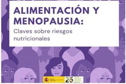 AESAN publica guía de alimentación para mujeres en menopausia