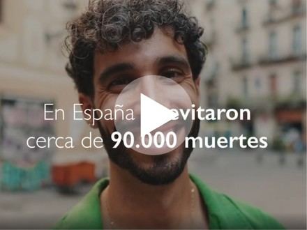 Impacto positivo de la vacunación contra la COVID-19 en cinco años