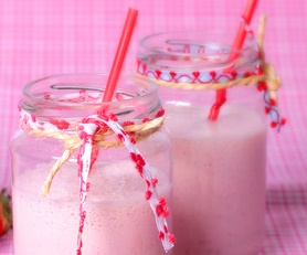 Batido de fresa